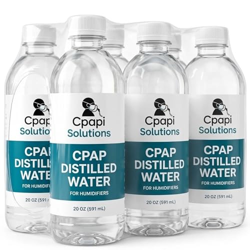 Distilled Water for CPAP Machines 6-Pack