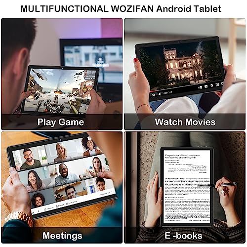 Image of 10.1 inch Tablet PC, 16GB RAM + 128GB ROM /TF 512GB, Octa-Core 2.0 GHz, | 5G WiFi | Bluetooth 5.0 | 8000mAh | 1280 x 800 Pixels Tablet (Gray)