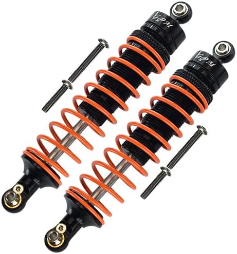 GPM for Arrma Granite 4X4 / Big Rock Crew Cab 4X4 Upgrade Parts Aluminum Front Heavy-Duty Adjustable Damper (102mm) - 1Pr Set Black