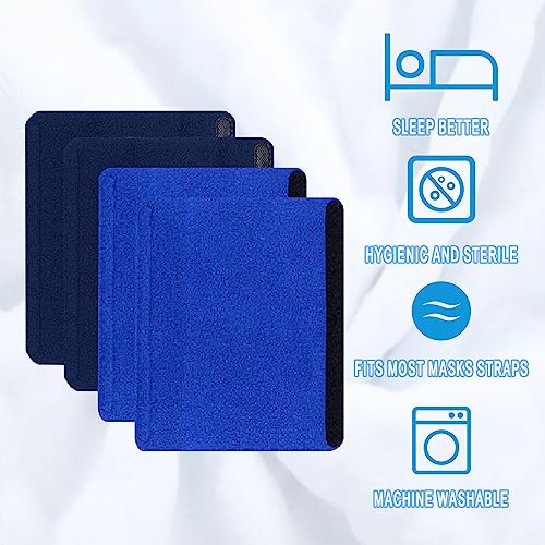 4 Pack CPAP Strap Covers Breathable CPAP Strap Cushions for Most CPAP Headgear Straps Can Reduce The Tracks On The Face Made of Soft Fabric CPAP Face Pads