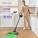 Lubluelu Akku-Staubsauger 50000Pa, kabellos mit Smart Display & Anti-Tangle-Bodenbürste, leicht & flexibel, ideal für Tierhaare, Teppiche und Hartböden, inkl. Wandhalterung