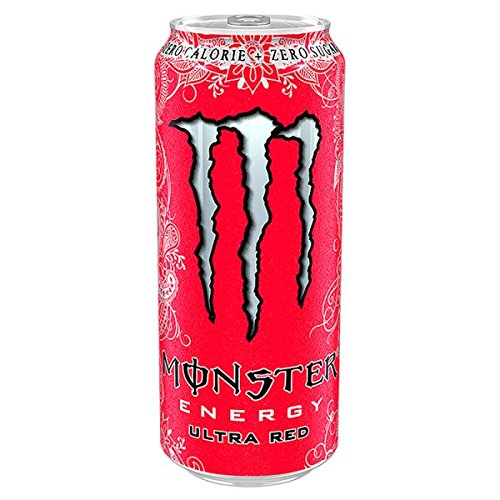 Monster Energy Ultra Red 500ml PMP 1,19 (paquete de 12 x 500 ml) Cover