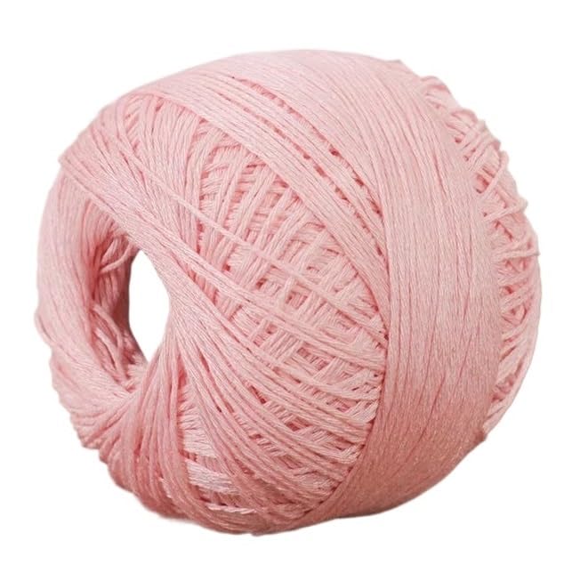 Fil lin en coton de qualité supérieure pour dentelle et crochet raffiné