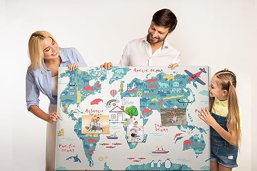 Tableau en liège 140x100 pour centraliser vos notes et idées créatives