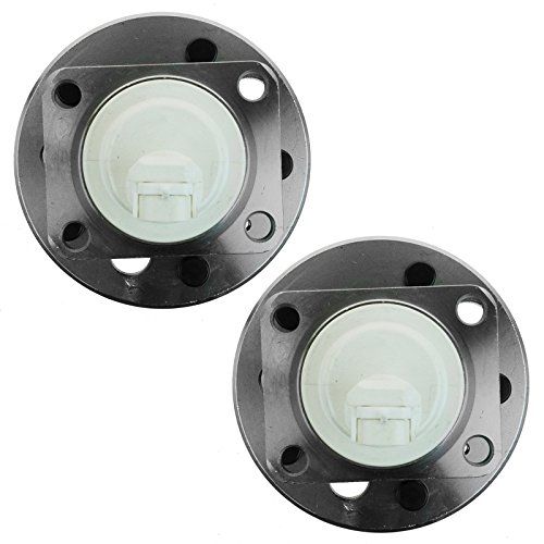 Image of TRQ 2 Piece Rear Wheel Bearing & Hub Assembly Set Compatible with 2004-2005 Buick Century 2005-2009 Lacrosse 1997-2004 Regal 2005 Terraza 2000-2013 Chevrolet Impala 2014-2016 Impala Limited 2000-2007