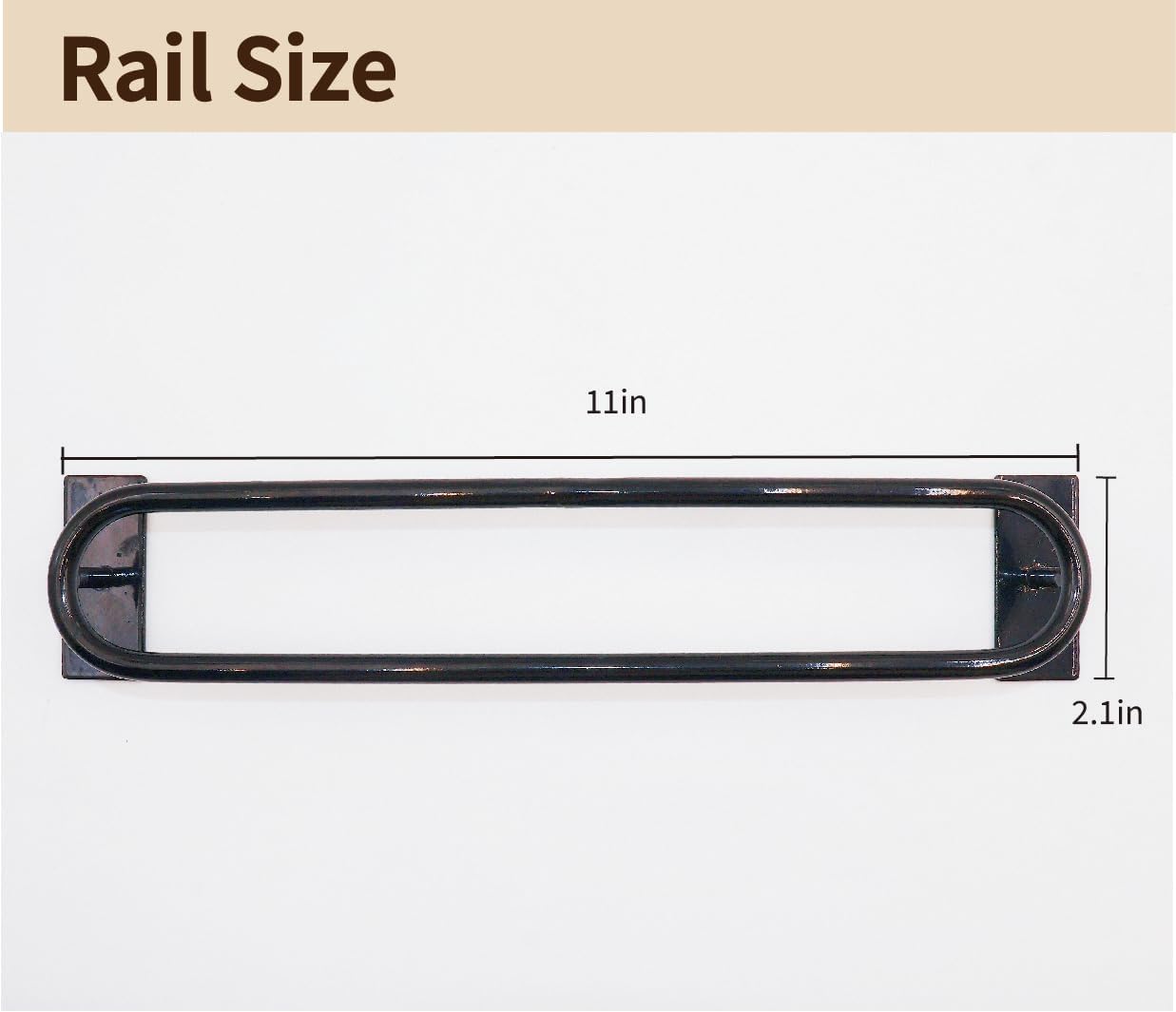 Fingerboard Obstacles Pro Solid Metal Rail for Finger Skateboard