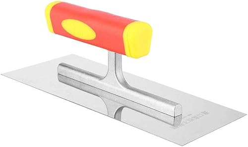 Miniatura 9 de Asixx - Paleta de albañilería profesional, para baldosas de enlucido, herramienta de enlucido para enlucido, raspado, albañil, pintor (9.449 in)