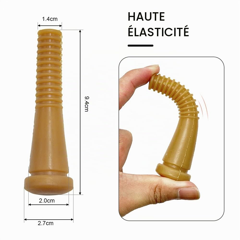 50 pcs Doigt Plumeuse Volaille Poulet caoutchouc volaille plumer les doigts bâton d'enlèvement de plumes de cheveux de remplacement pour poulet / canards / poulet / pigeon de bonne qualité