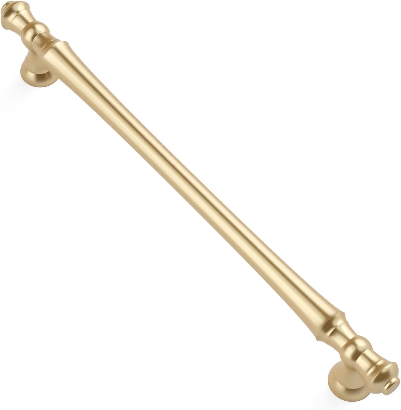 Asidrama 10 Pack 7.5 Inch(192mm) Gold Kitchen Cabinet Handles, Cabinet Pulls Kitchen Cabinet Hardware for Cupboard Drawer Pulls 7.5" Hole Center 10 Pack Gold