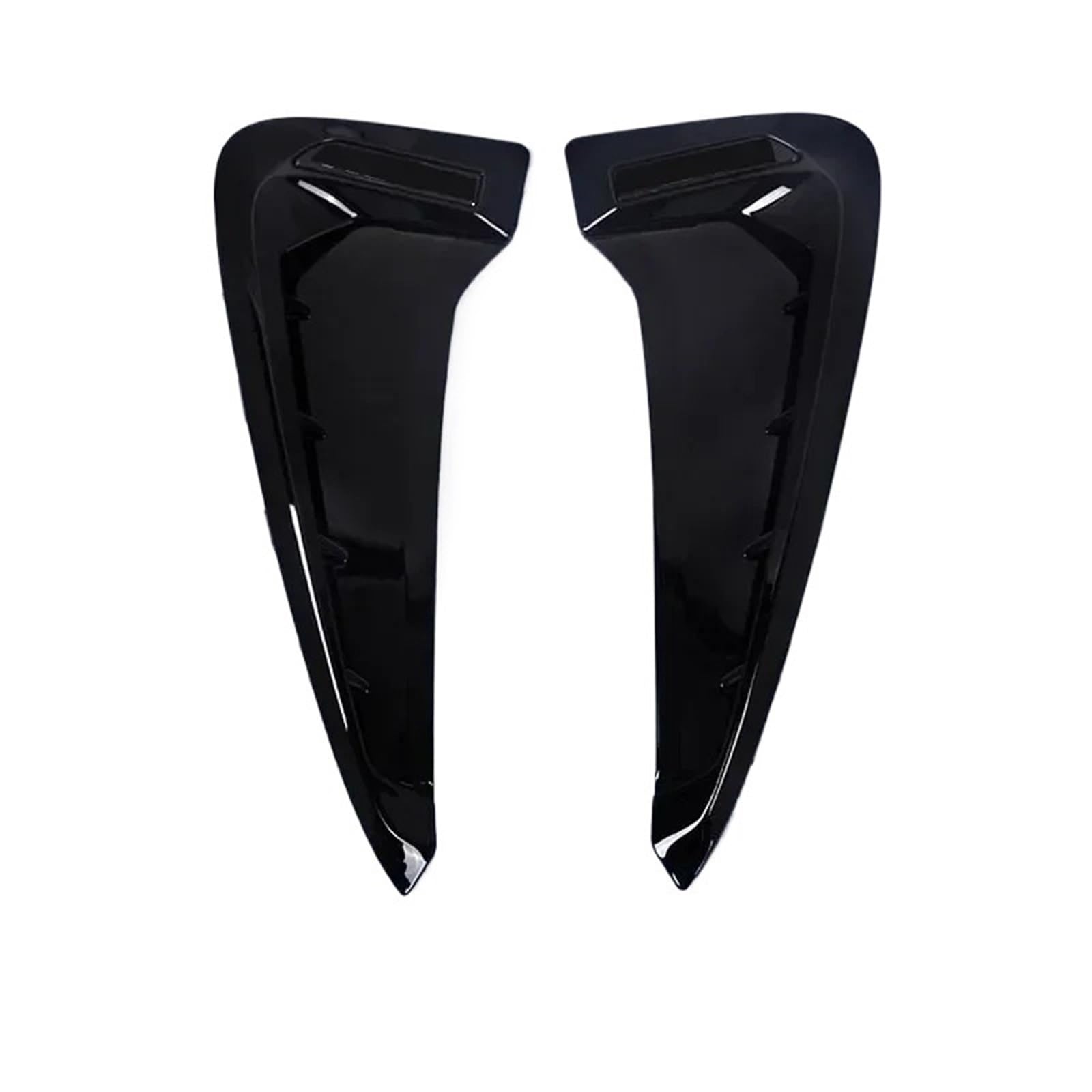 Air Side Vent Trim Fit for BMW F15 X5M F85 2014-2018 Car Shark Gills Side Fender Vent Stickers(Black Logo)