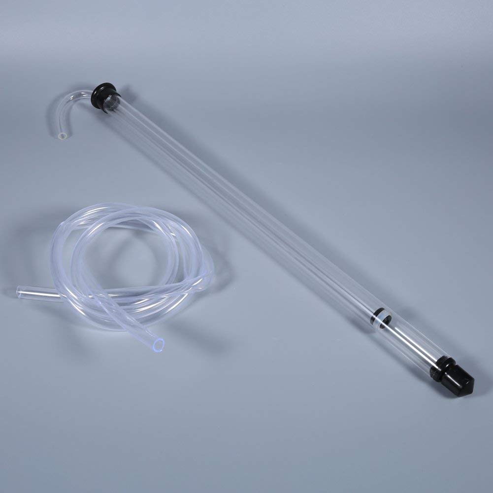 Sifone Automatico Per Imbottigliamento,Riempitivo Per Bottiglie Trasparente da 4,27 Piedi Sifone Per Vino Pompa per Travaso Liquidi a Mano Sifone Automatico Mini Kit di Sifonamento Per La Produzione