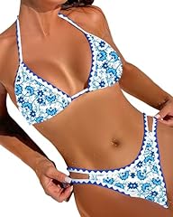 Q-blue Bikini Sets