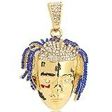 L & L Nation Hip Hop Rapper Exquisite Tentacion R.I.P Pendant Cuban Chain 24' Necklace