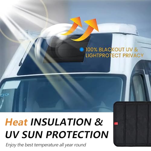 Wohnmobil Isolierung Magnetische Isolierte DachentlüFtung Abdeckung Magnetische Isolierte DachbelüFtung FüR Maxxair Ventilator, Fantastische Ventilatoren, Wohnmobile Und Max Van Deluxe DachlüFter