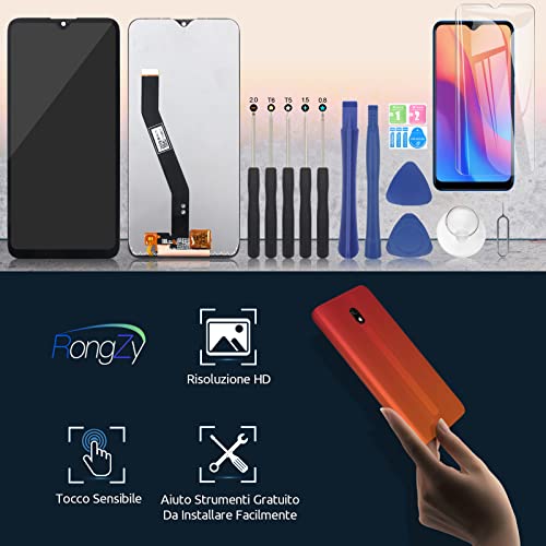 RongZy LCD Schermo per Xiaomi Redmi 8A / Redmi 8
