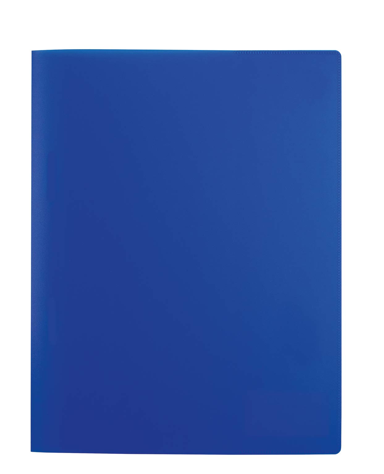 HERMA Project File A4 Translucent, with inscription label, made of wipeable and sturdy plastic, report folder for school, blue