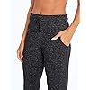 Jessica-Simpson-Sportswear-Womens-Ronnie-Jogger-Pant Jessica Simpson Sportswear Ronnie Jogger Pant, Heathered Black, Medium