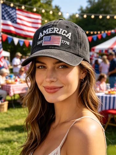 Image of USA Canada Italy Australia Argentina Brazil England France Colomabia Germany Mexico Spain Adjustable Flag Hats for Men Women