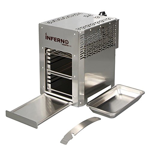 Vivere Propane Infrared Grill - Single, Inferno UK version, Stainless Steel