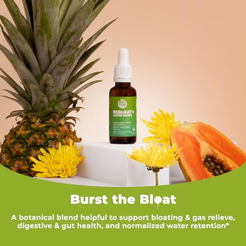 Biotoplevel DBL-001 Debloat Organic Liquid Drops For Natural Gas & Bloating Relief thumb #1