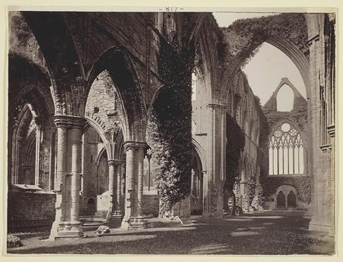 Impressions d'art Abbaye de Tintern affiche murale style vintage haut de gamme 60x90