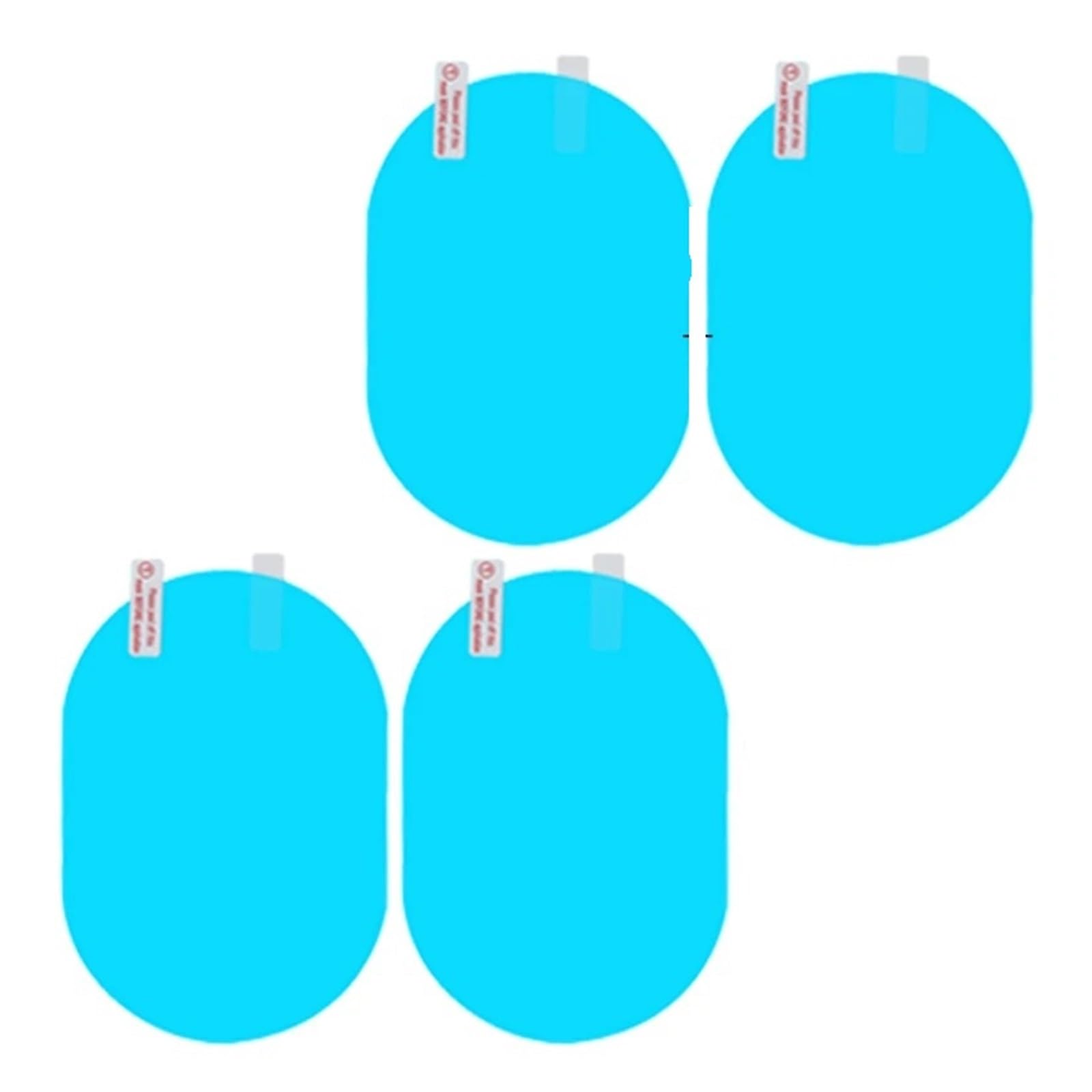 Autocollant pour fenêtre miroir transparent anti-pluie rétroviseur