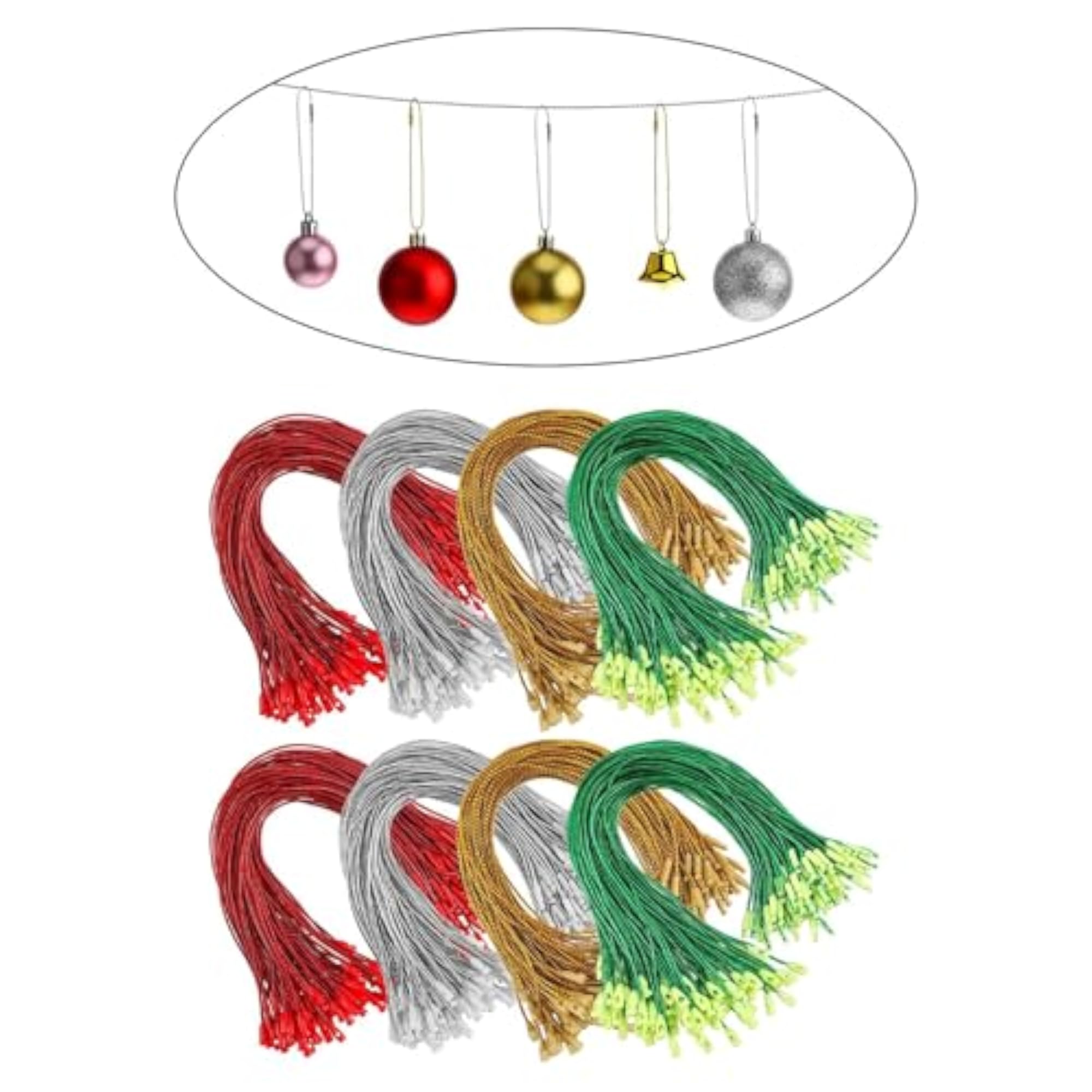 800Pcs Tag Rope Loop Fasteners, Luggage Accessories