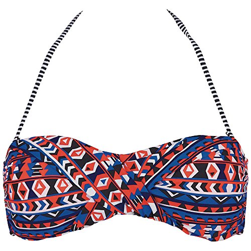 Chiemsee Luisa bandeau femme : maillot de bain élégant sans bretelles