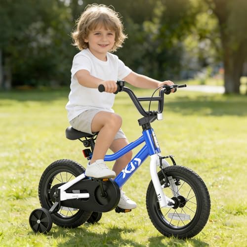 Image of XJD 12 14 16 inch Kids Bike BMX Style Bicycle for 3-10 Years Old | with Training Wheels Coaster Brake