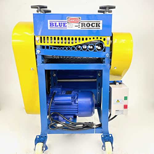 BLUEROCK STRiPiNATOR Model 930 Motorized Wire Stripping Machine Scrap Wire Recycler Copper