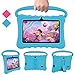 Produktbild Kinder Tablet 7 Zoll IPS HD-Display WiFi Android 10.0 Tablet PC für Kinder GMS-Zertifiziert 2 GB + 16 GB Tragbarer Silikonhülle für Kinder-Blau