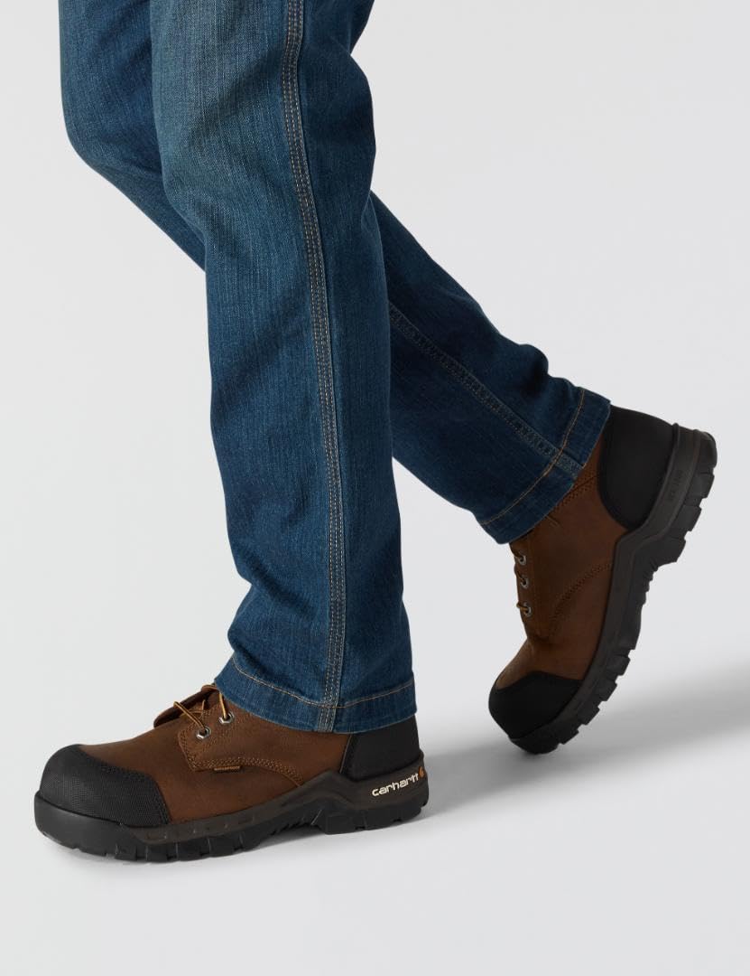 Carhartt Relaxed Straight Rugged Flex Denim Dungaree - Spodnie robocze Mężczyźni