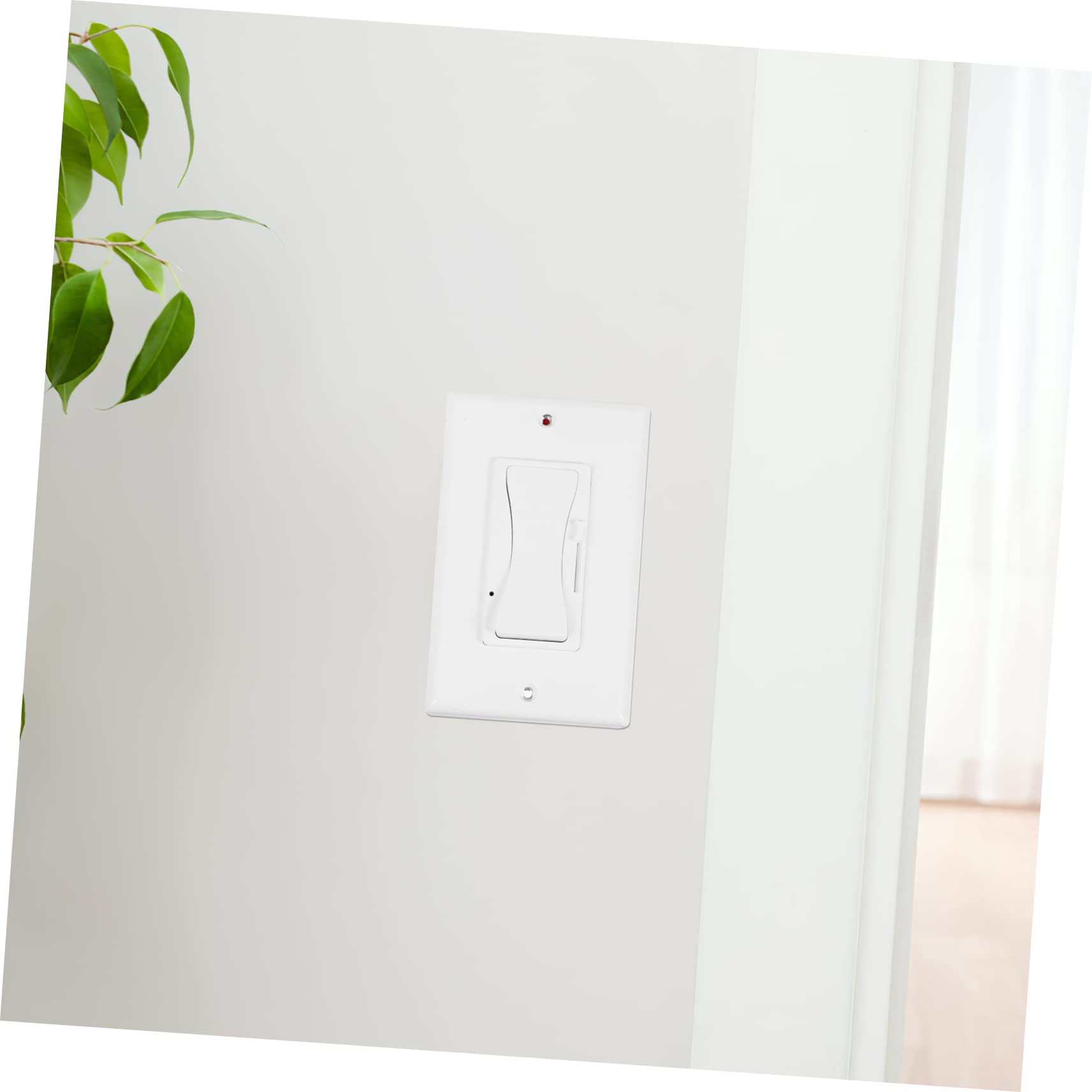 Homoyoyo 600w Interruptor De Regulación De Intensidad Para Luz Led Indicador Azul Máximo Incluye Panel De Pared Para Dormitorios y Salas De Estar