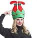 Novelty Christmas Elf Pants Hat Unisex-Adult's Funny Party Holiday Headwear Xmas Ornament (elf)
