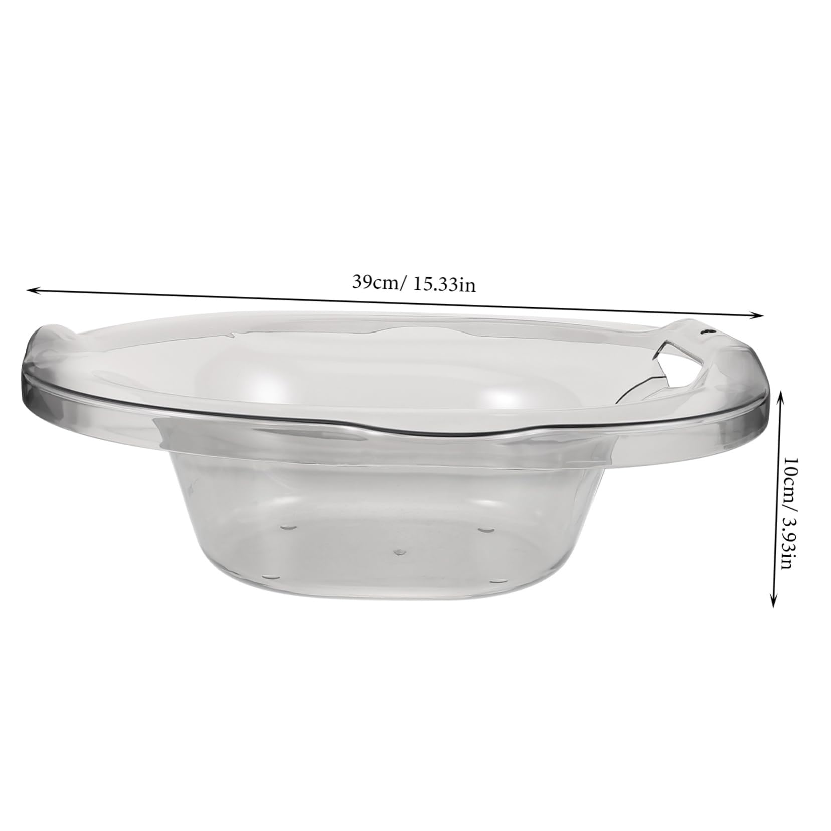 Healeved Wash Basin Hip Bath Basin Plastic Grey Sitz Bath Wash Basins Sitz Bath Toilet Seat