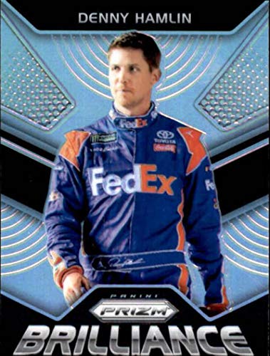 2018 Panini Prizm Brilliance Prizm #2 Denny Hamlin FedEx Express/Joe Gibbs Racing/Toyota Racing Card