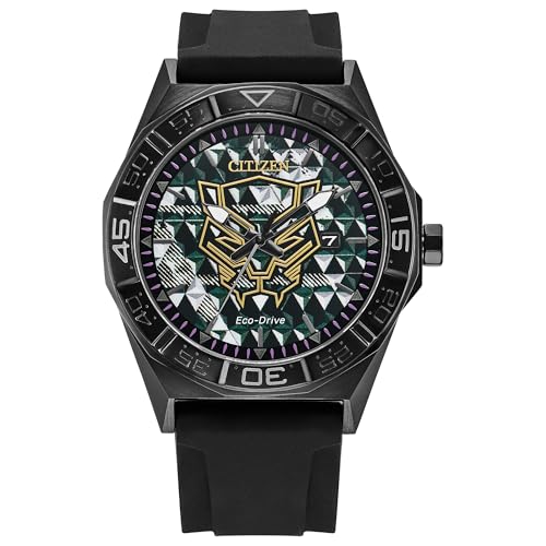 Montre Citizen Eco-Drive Marvel Black Panther AW1858-03W : le cadeau idéal pour fan