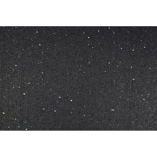 Antirutschmatte Ladungssicherung 120x80x0,3cm Palettengröße Rutschhemmende Gummigranulatmatte | Ideale Sicherung von Ware im LKW, Anhänger & Kofferraum | Universal Bautenschutzmatte 3mm