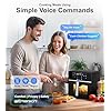 Emerson SmartVoice 10QT 6-in-1 Air Fryer, 1000+ Voice Control Commands, 100+ Recognized Food, No APP, No WIFI, No Setup, Nonstick Basket, Air Fry, Bake, Reheat, Dehydrate, 1700W