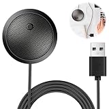 ZestEcho Micrófono USB para PC, Micrófono de Condensador Omnidireccional 360° con Botón de Silencio, Micrófono para Ordenador de Sobremesa para Reuniones, Clases Online, Gaming, Streaming Plug & Play