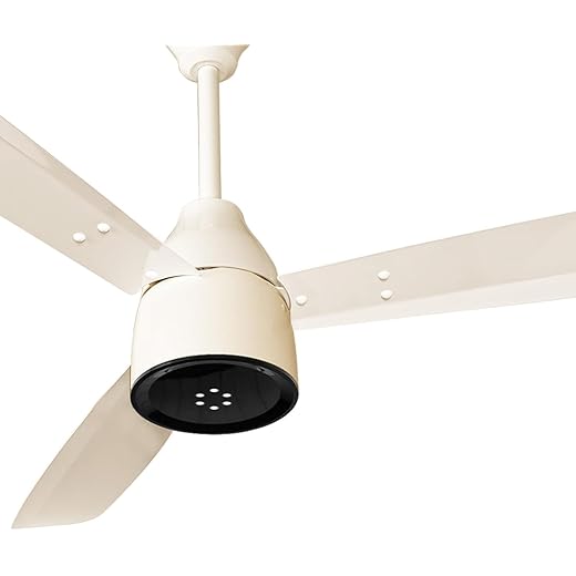 Pigeon Fantastic 1200mm BLDC Ceiling Fan with Remote | Energy Efficient Ceiling Fan | Ceiling fan for Living Room | High Air Delivery with LED Indicators (Ivory)