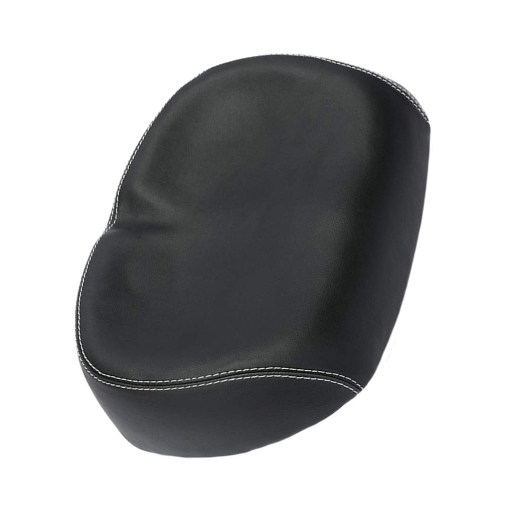 No Nose Bike Saddle Noseless Bike Seat Waterproof Bike Seat Comfortable Replacement Bike Saddle (Color : Black)