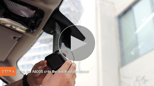 70mai 4K A800SE ダッシュカメラ 本体 Dash Cam 4K A800SE UHD Supercapacitor Dual-channel - 70mai