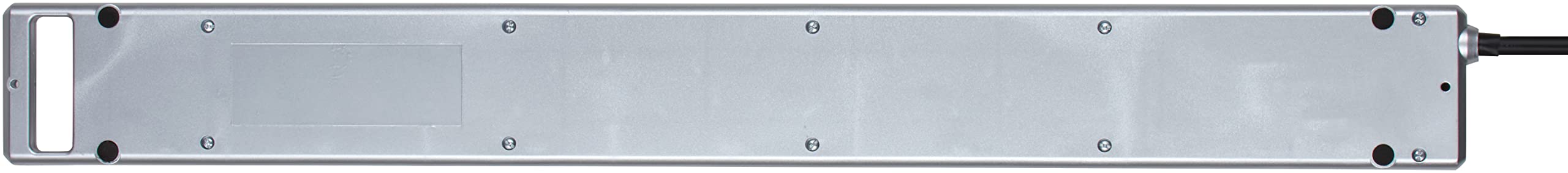 Brennenstuhl Multipresa Super-Solid H05VV-F 3G1.5 da 2,5 m con protezione contro le sovratensioni, 13500 A, sistema plug-in francese