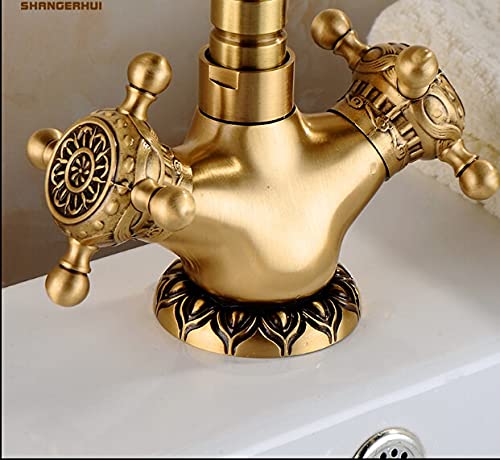 Robinet de lavabo en laiton pour stopper les fuites avec style