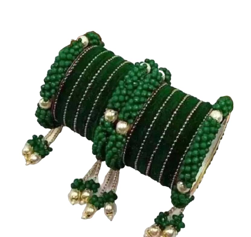 Womens Traditional Bangles Set (Dark Green, 2.8) (B0CD3X8349) Amazon Price History, Amazon Price Tracker
