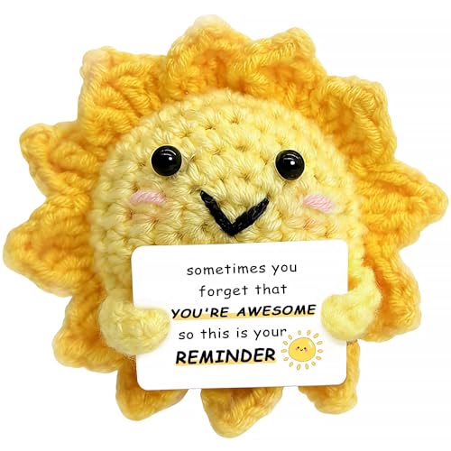 Muñeca de crochet soporte emocional Iznomo miniatura 1