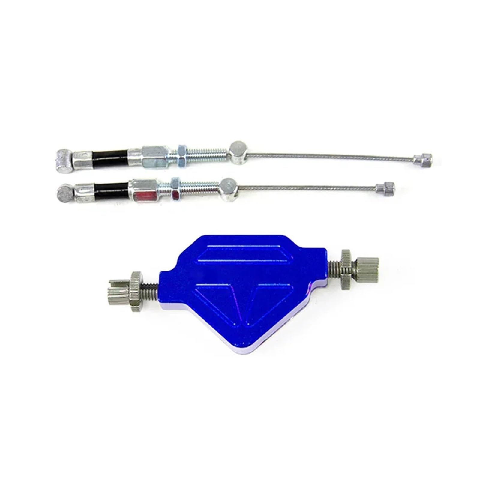 BCHIAON Clutch Cable Motorcycle Fit for Kawasaki Ninja KX for Suzuki GSR GSXR Motorcycle Easy Pull Clutch System Stunt Lever(Blue)