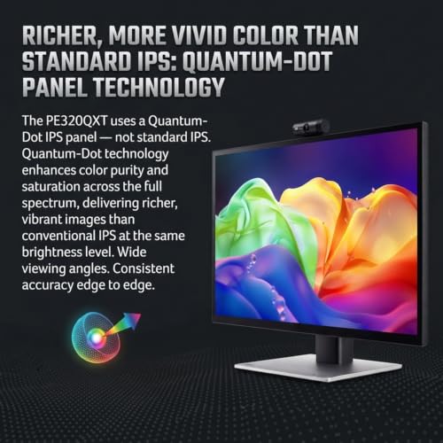 Image of Acer ProDesigner PE320QXT bmiiphcuzx 31.5 inch 6K Touch Monitor, QD-IPS