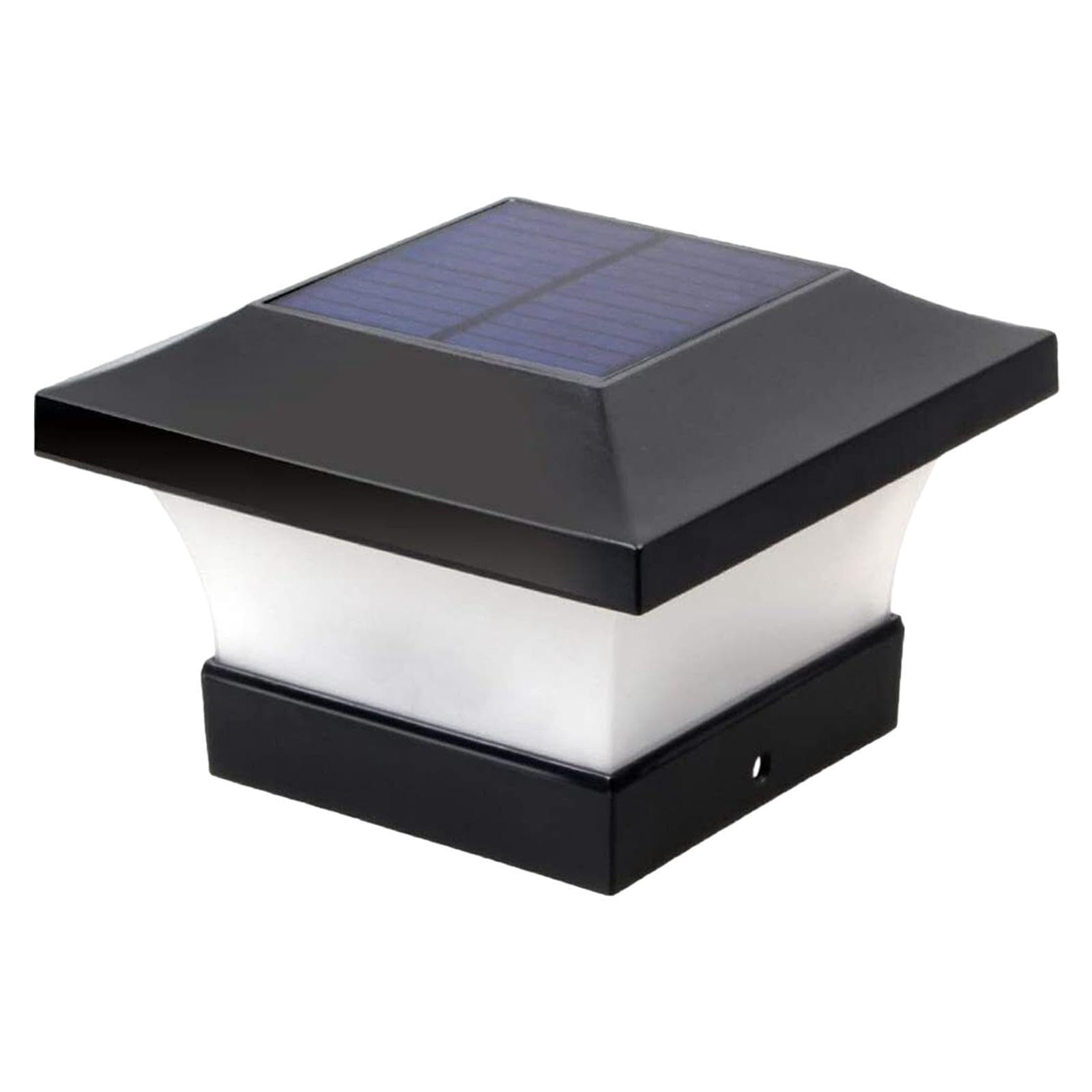 Zambuph Solar Post Lights Outdoor Garden Illuminating Pathways with Waterproof Characteristics and Quick Installation for Effortless Enjoyment Fence Post